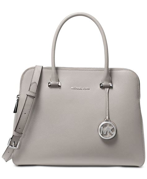 MICHAEL Michael Kors Houston Double Zip Crossgrain Leather 